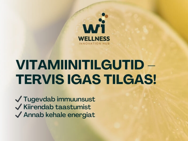 💧 Vitamiinitilgutid – tervis igas tilgas!