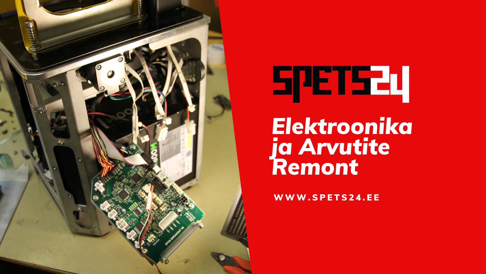 Professionaalne elektroonika remont ja tootmine Tallinnas