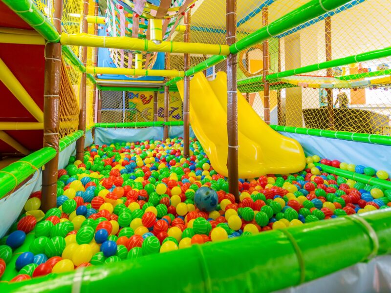 Lapse sünnipäevapidu mängutoas