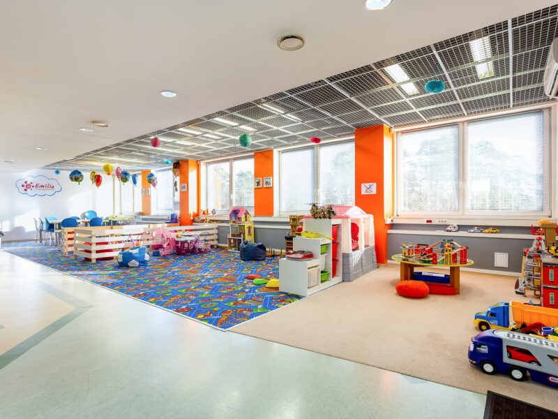 Lapse sünnipäevapidu mängutoas