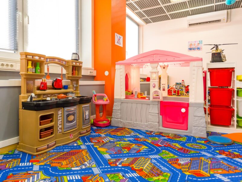 Lapse sünnipäevapidu mängutoas