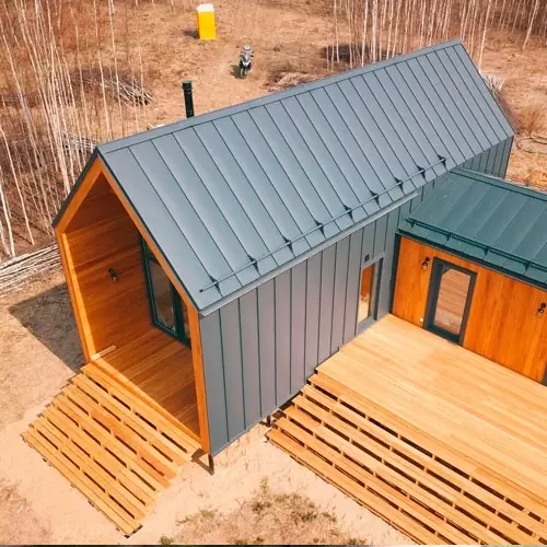 Klassikprofiil 480mm. Matt PUR 0.60mm RR23 tumehall või RR32 tumepruun