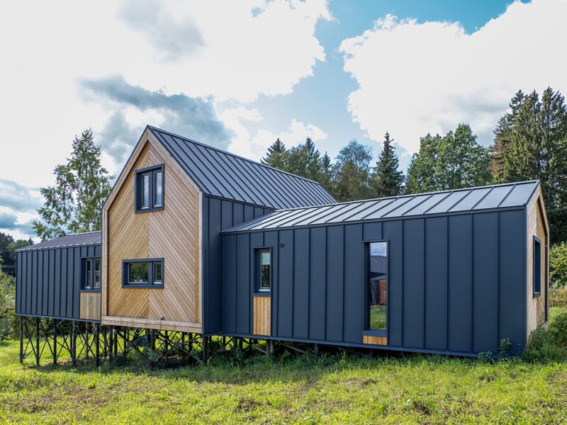 Klassikprofiil 480mm. Matt PUR 0.60mm RR23 tumehall või RR32 tumepruun