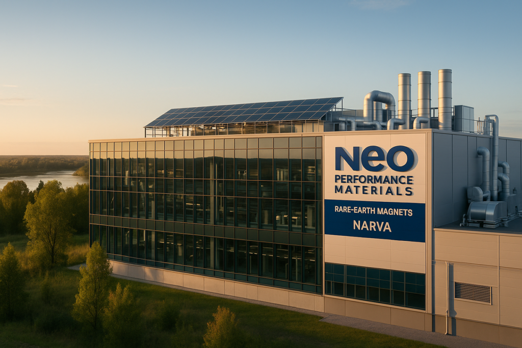 Narva haruldaste muldmetallide magnetite tehas: Euroopa rohelise ülemineku uus südamik