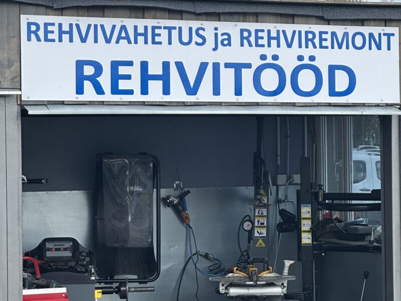 Firma pakub velgede vahetamise remontimise ja hoiustamise teenust