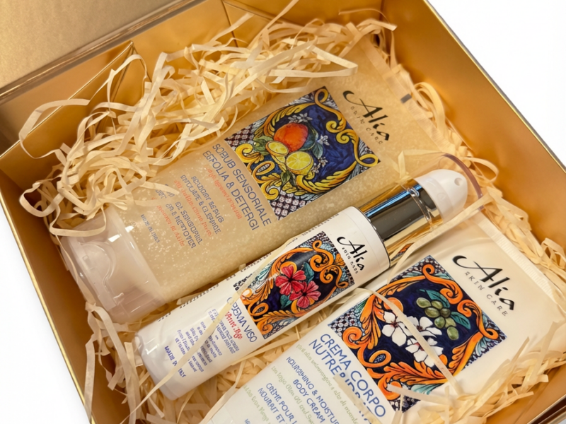 Easyfind Exclusive kinkekomplektid: Alia bio-kosmeetika ja Calabria maitsed