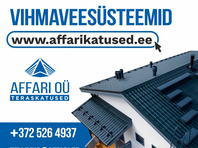 Teraskatused ja lisaplekid taskukohase hindadega.